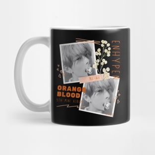 Ni-ki ENHYPEN Orange Blood Mug